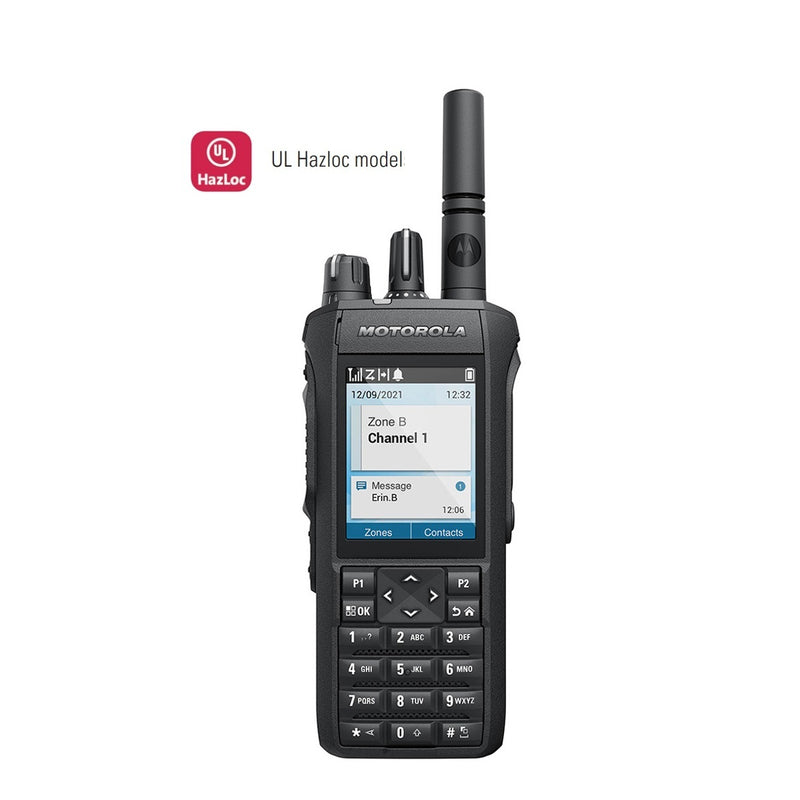 Motorola MOTOTRBO R7 CAPABLE TIA4950 UHF 400-527 MHz with Display & Full Keypad
