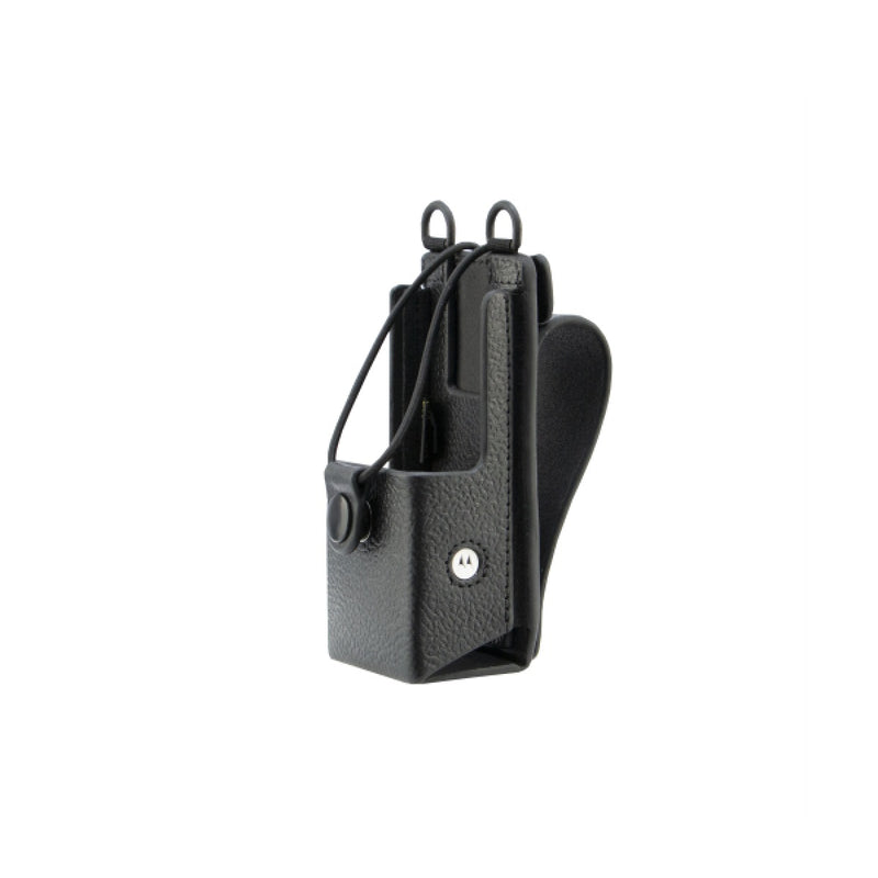 Motorola Carry Case Hard Leather 3" Fixed Belt Loop