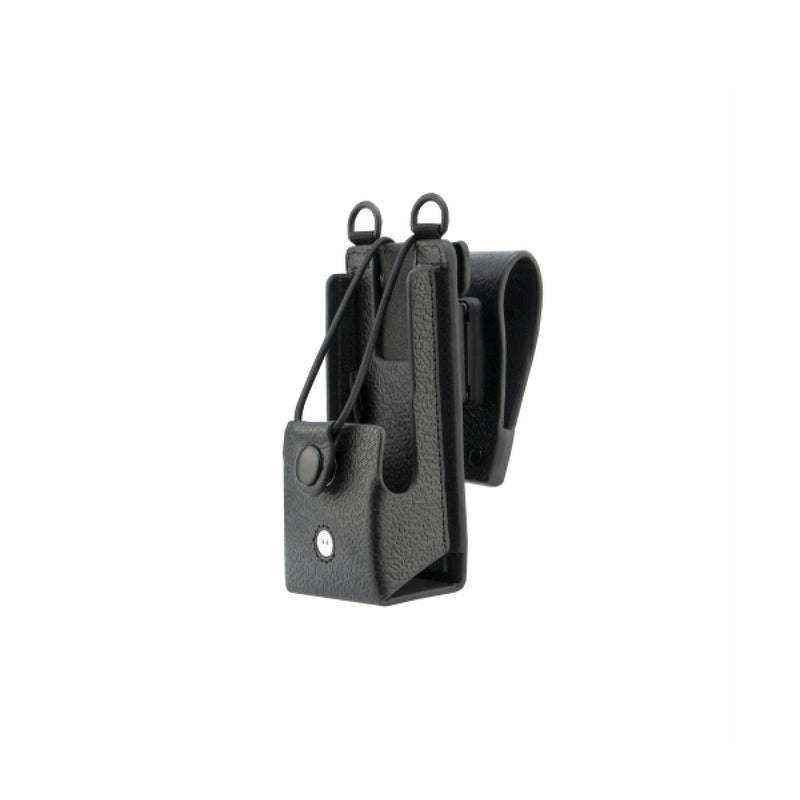 Motorola Carry Case Hard Leather 2.5" Swivel Belt Loop