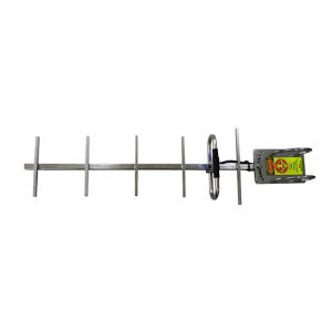 Benelec UHF 9dBd 6 Element Yagi Antenna with Stainless Steel Bracket 758-870MHz, N Socket
