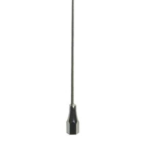 Benelec VHF Stainless Steel Whip Antenna 125 - 174 MHz, 5/16" 26 TPI Female Thread