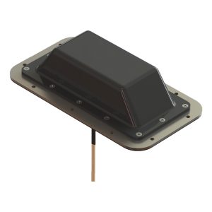 Benelec UHF Low Profile Rail Antenna 400-470MHz, N Socket