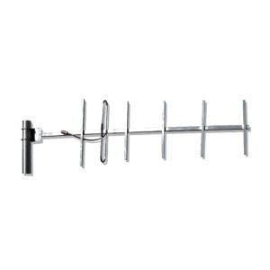 Benelec UHF 9dBd 6 Element Yagi Antenna with Stainless Steel Bracket 450-480MHz, N Socket