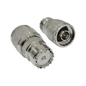 Adaptor N Plug to UHF Socket