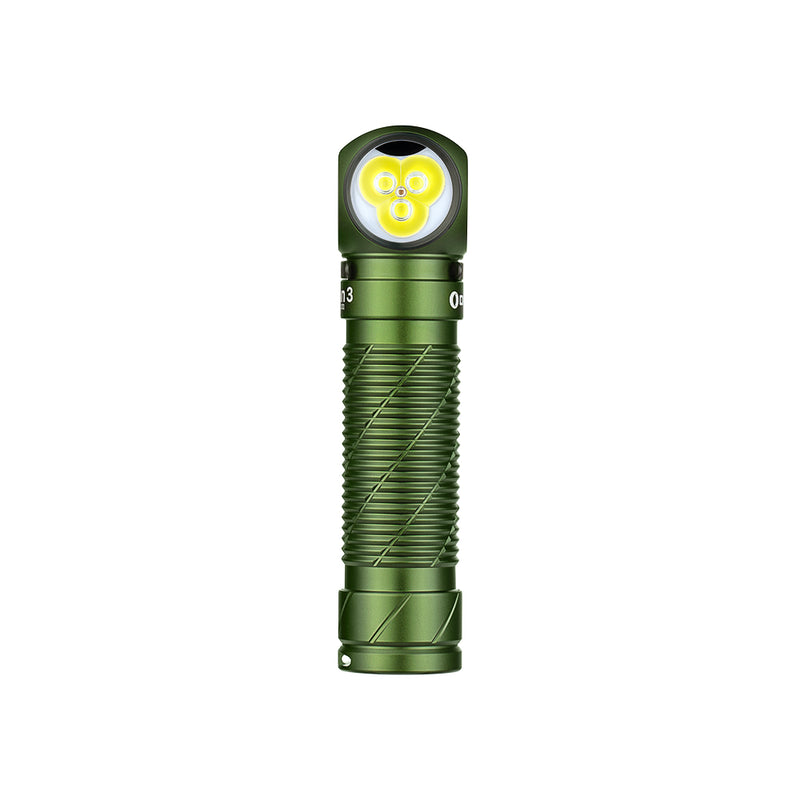 Olight Perun 3 Versatile Led Rechargeable Head Torch from Head to Hand