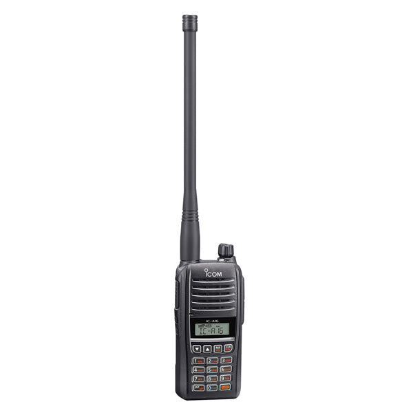 IC-A16E 6 Watt (PEP), Handheld VHF Airband Transceiver