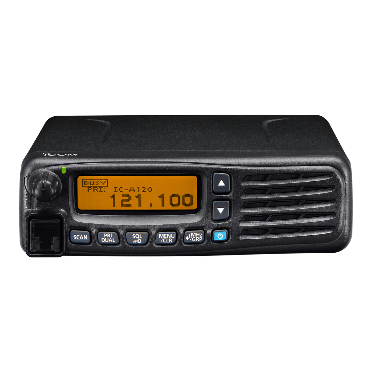 Icom IC-A120E VHF AIR BAND TRANSCEIVER — Ruff Road Communications