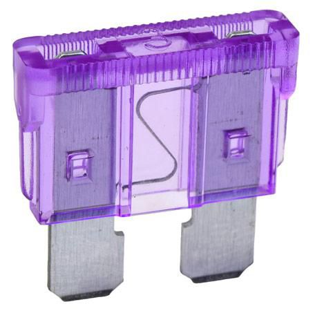Narva Standard Blade Fuse 3A Violet 5 Pce