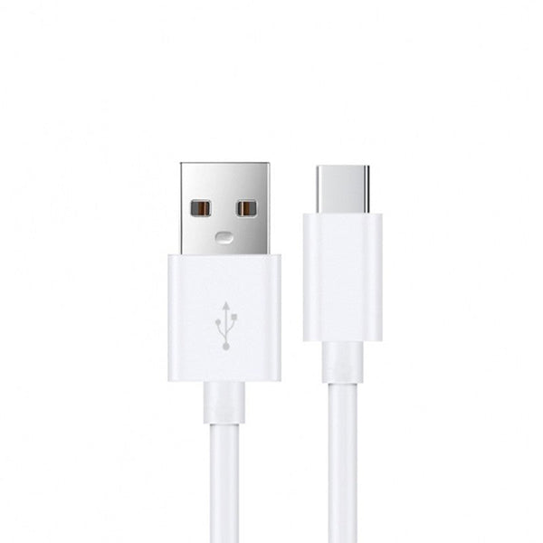 USB-A to USB-C Cable 2m White