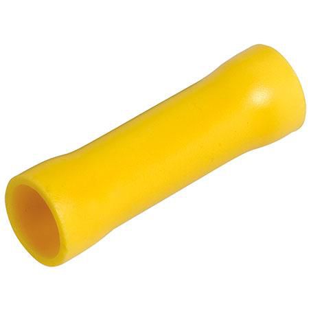 Narva Crimp Terminal Joiner Yellow Insulated 5mm - 8 Pce