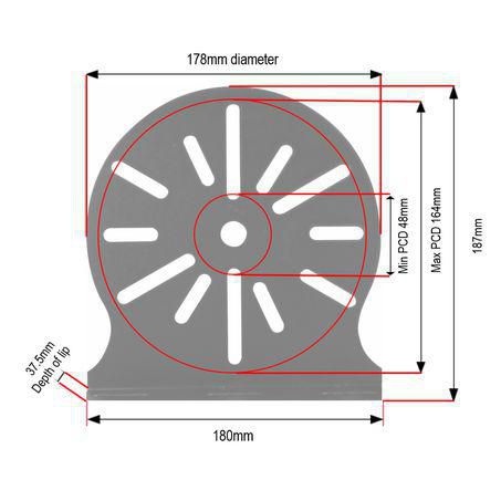 OEX Universal Beacon Bracket