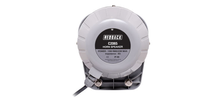RedBack 15W 8 Ohm IP66 Plastic Vehicle Horn Speaker