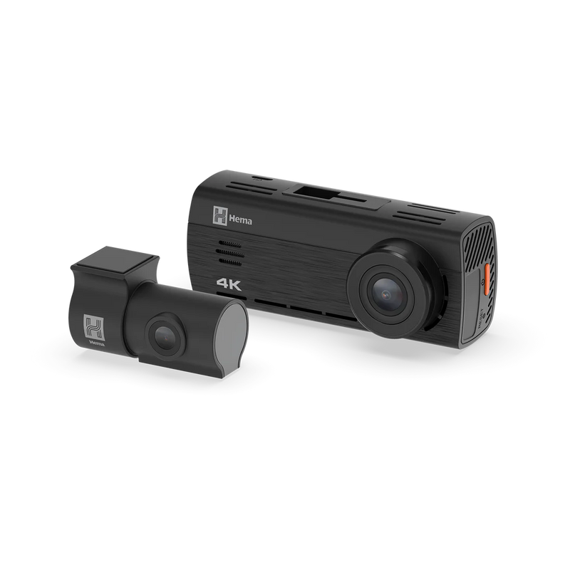 HEMA MAPS - DVR22 DUAL CHANNEL DASH CAMERA WITH 3.2" SCREEN