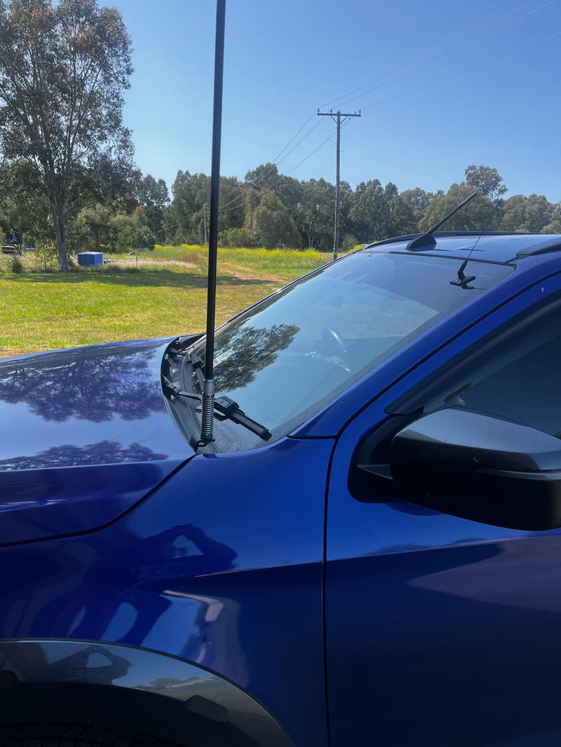 Mazda BT-50 2021+ / Isuzu MUX 2022+ / Isuzu DMAX D-MAX 2021-2024 Bonnet Aerial UHF Antenna Bracket BB-005