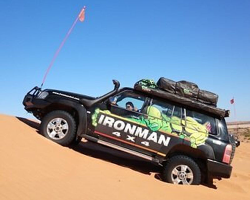 High Visibility Flag (2.4m, Red Led)
