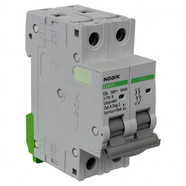 Noark Circuit Breaker N84449-2P-MCB 10A/360VDC