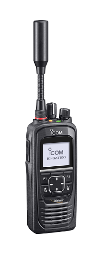 IC-SAT100 Satellite PTT Handheld Transceiver