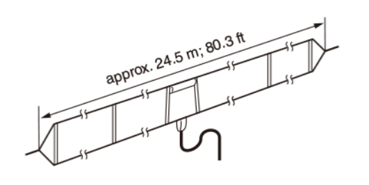 ICOM AH-710 Folded Dipole Antenna