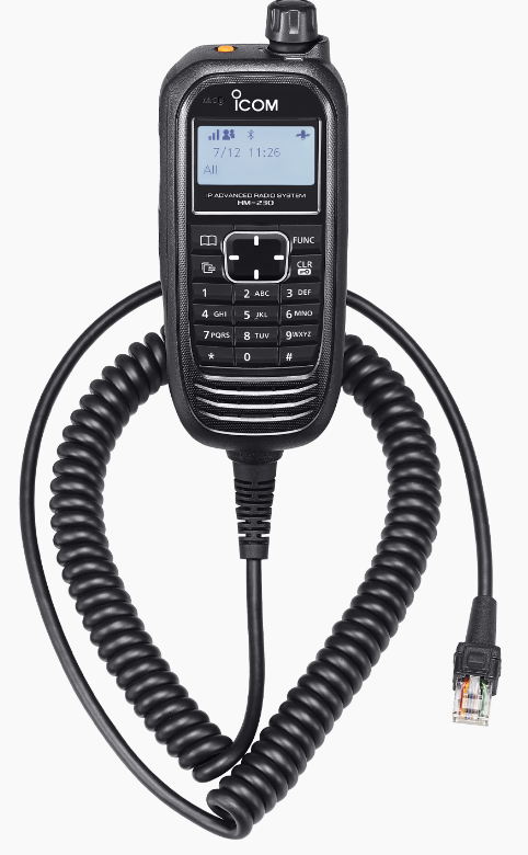 ICOM HM-230HB Command Microphone