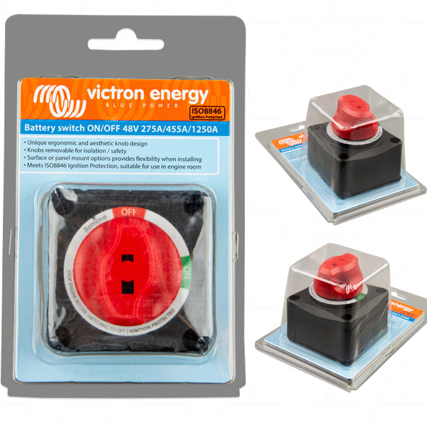 Victron Energy Battery isolation switch ON/OFF 275A VBS127010010