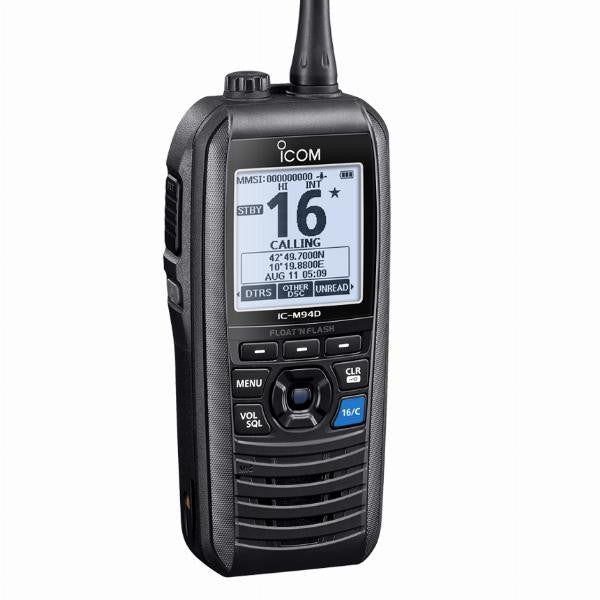 IC-M94DE VHF Marine Handheld Transceiver with DSC & AIS