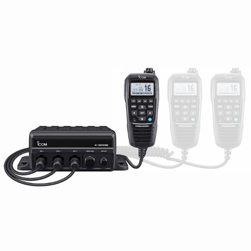 IC-M510BB Compact Space saving High-Performance Black Box VHF Transceiver (Connect up to 3 Commandmic™)