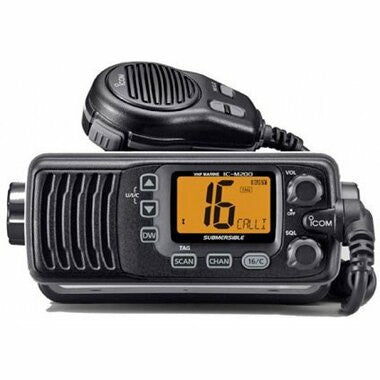 IC-M200 25 Watt, VHF Marine Mobile Transceiver