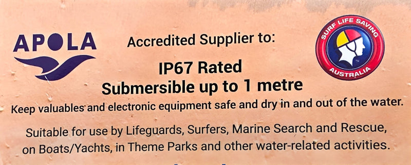 PAQUA IP67 Waterproof Clear Chest Pack